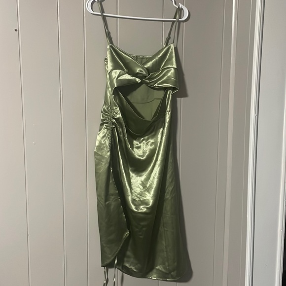cider green silk dress Cider Palmer Poplin Maxi Dress Curve MERLOT / 1X by Sugarlips